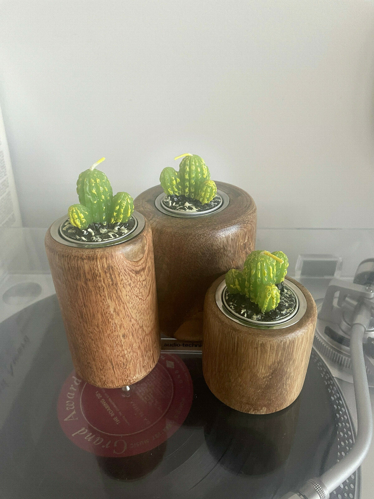 Open-box Flying Tiger Copenhagen Cactus Candle 3 pack Set - Cactus Candle