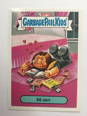 Garbage Pail Kids Prime Slime Trashy Horror TV Sticker 2b Di Ary