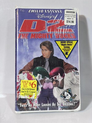 D2: The Mighty Ducks (VHS, 1994) Sealed Brand New