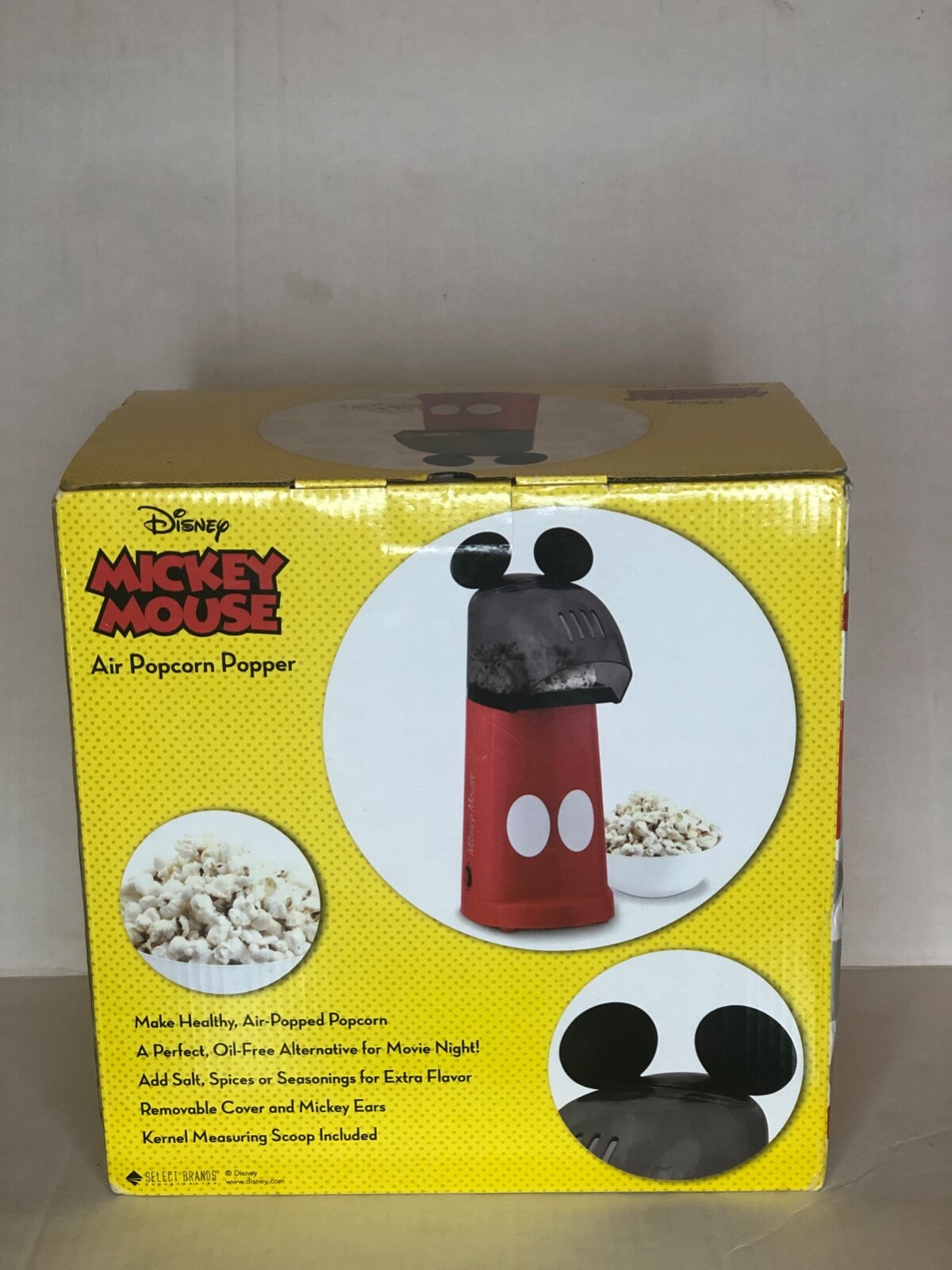mickey kettle popcorn machine