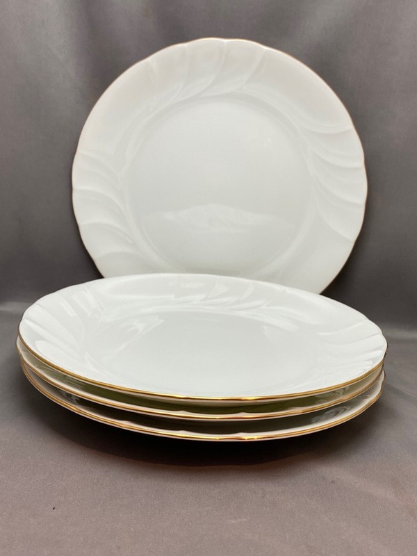 MIKASA FINE CHINA WEDDING BAND L9709, set of 4 SALAD