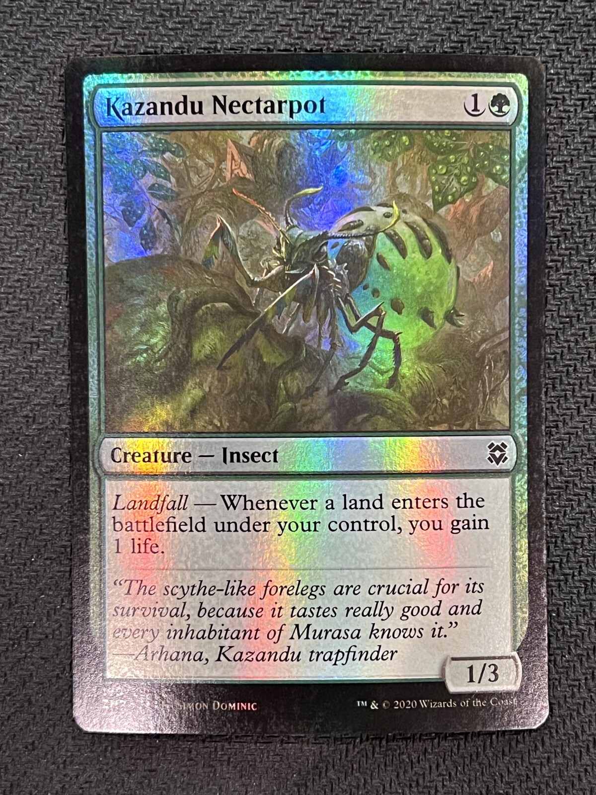 MTG Magic the Gathering Zendikar Rising Foil Kazandu