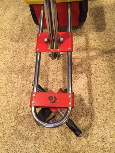 VINTAGE 1950'S TOY IRISH MAIL CART PEDAL CAR CHAIN DRIVEN PUMP ACTION RARE
