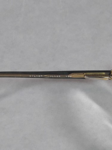 Vtg Silver Dollar Mary Jane Eyeglasses With Faux Mother of pearl frames  #130