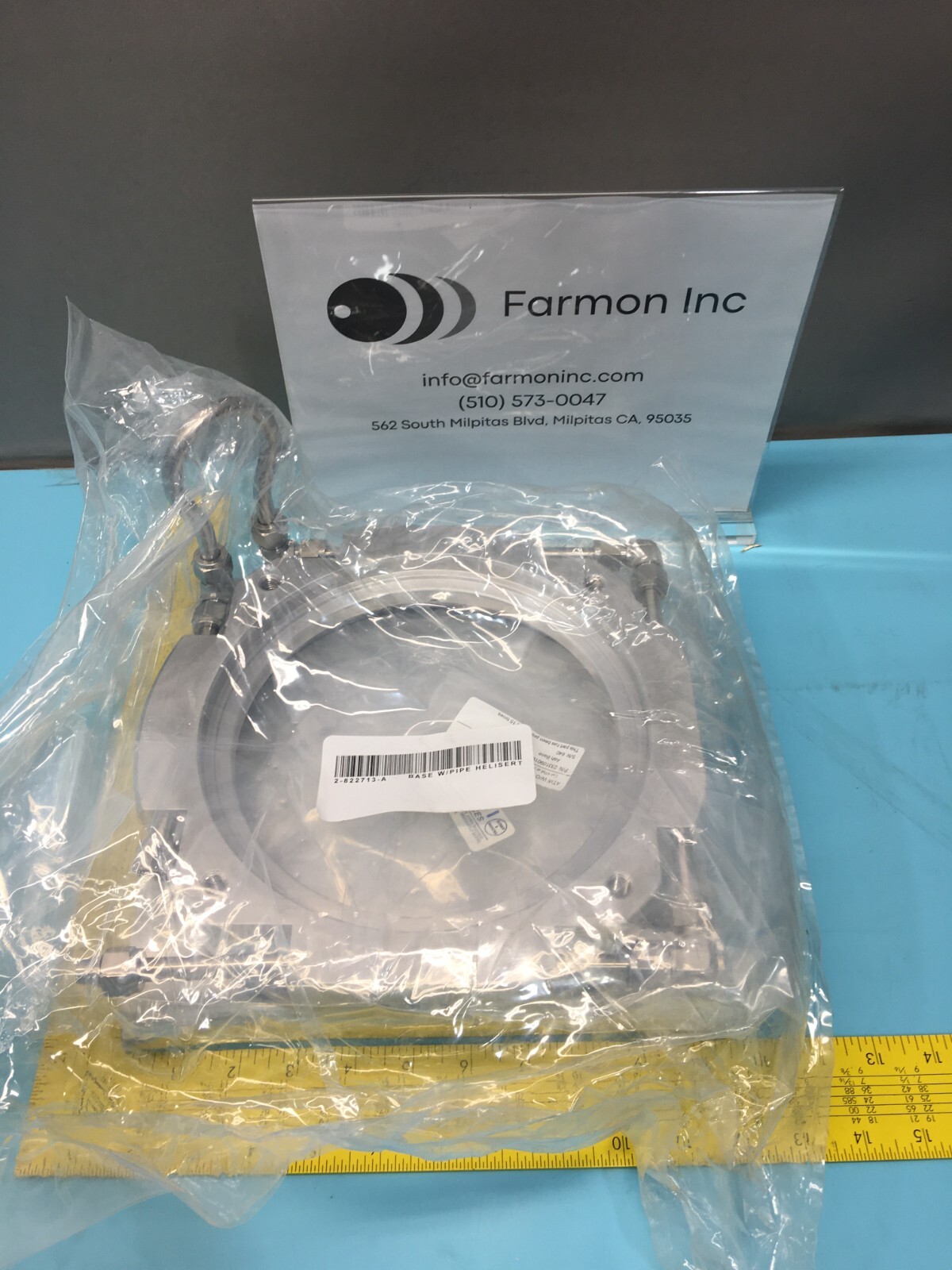 HITACHI 2-822713-A BASE W/PIPE HELISERT, 135886