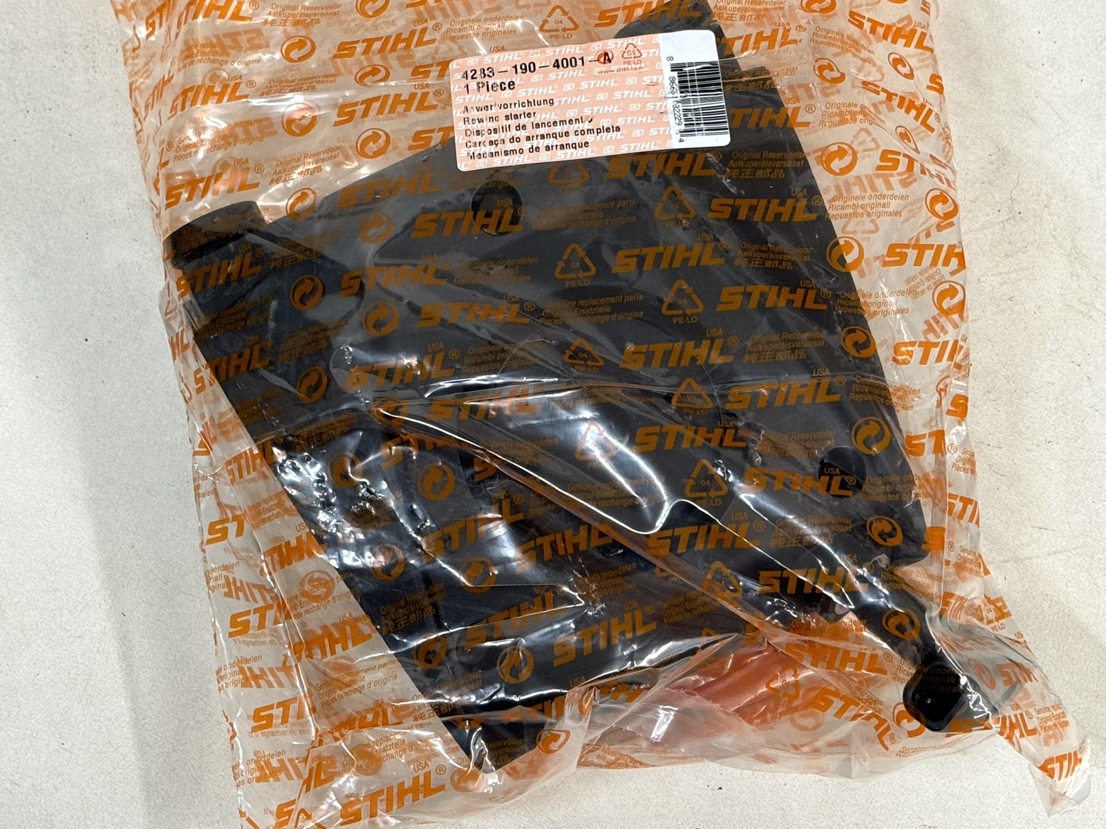 STIHL OEM REWIND STARTER 4283 190 4001 FOR BR800 BR800X BLOWER BR 800 X - Picture 4 of 4