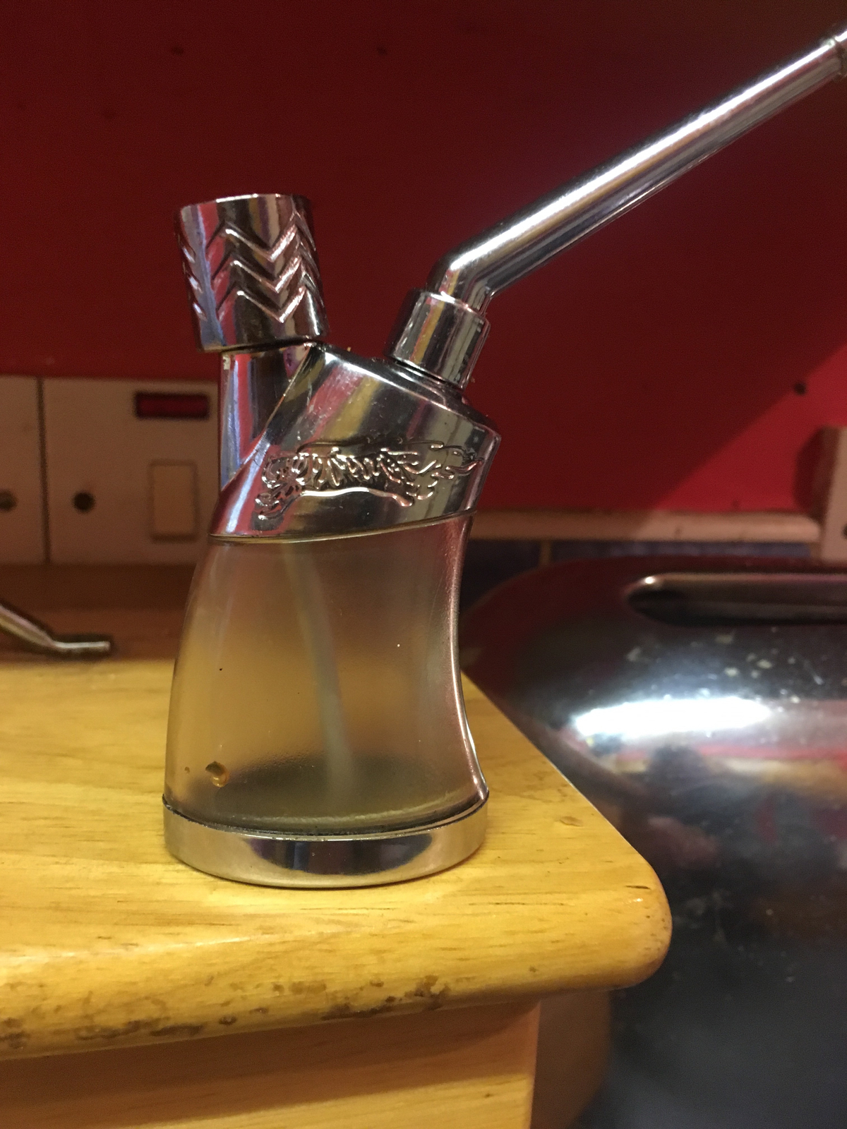 Hookah Water Tobacco Smoking Pipe Bong Double Filter Cigarette Holder