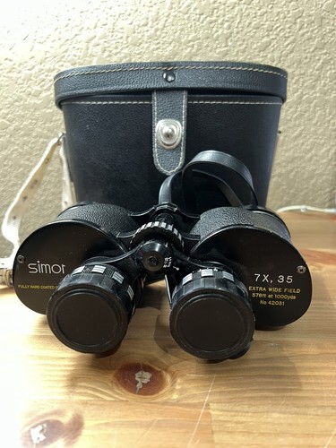 なべとも Vintage SIMOR 7x35 Wide Angle Binoculars Japan | eBay