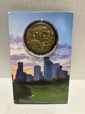 2017 Super Bowl LI 51 Houston Patriots Football volunteer coin Tom Brady