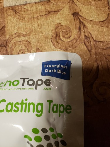 Orthotape Fiberglass Casting Tape Hot Pink and Dark Blue | 3-inch (2 Rolls)