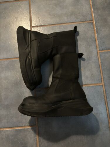 Rick Owens DRKSHDW Abstract Beatle Platform Boots SZ 8 Good Rick Owens DRKSHDW Abstract Beatle Platform Boots SZ 8 Good