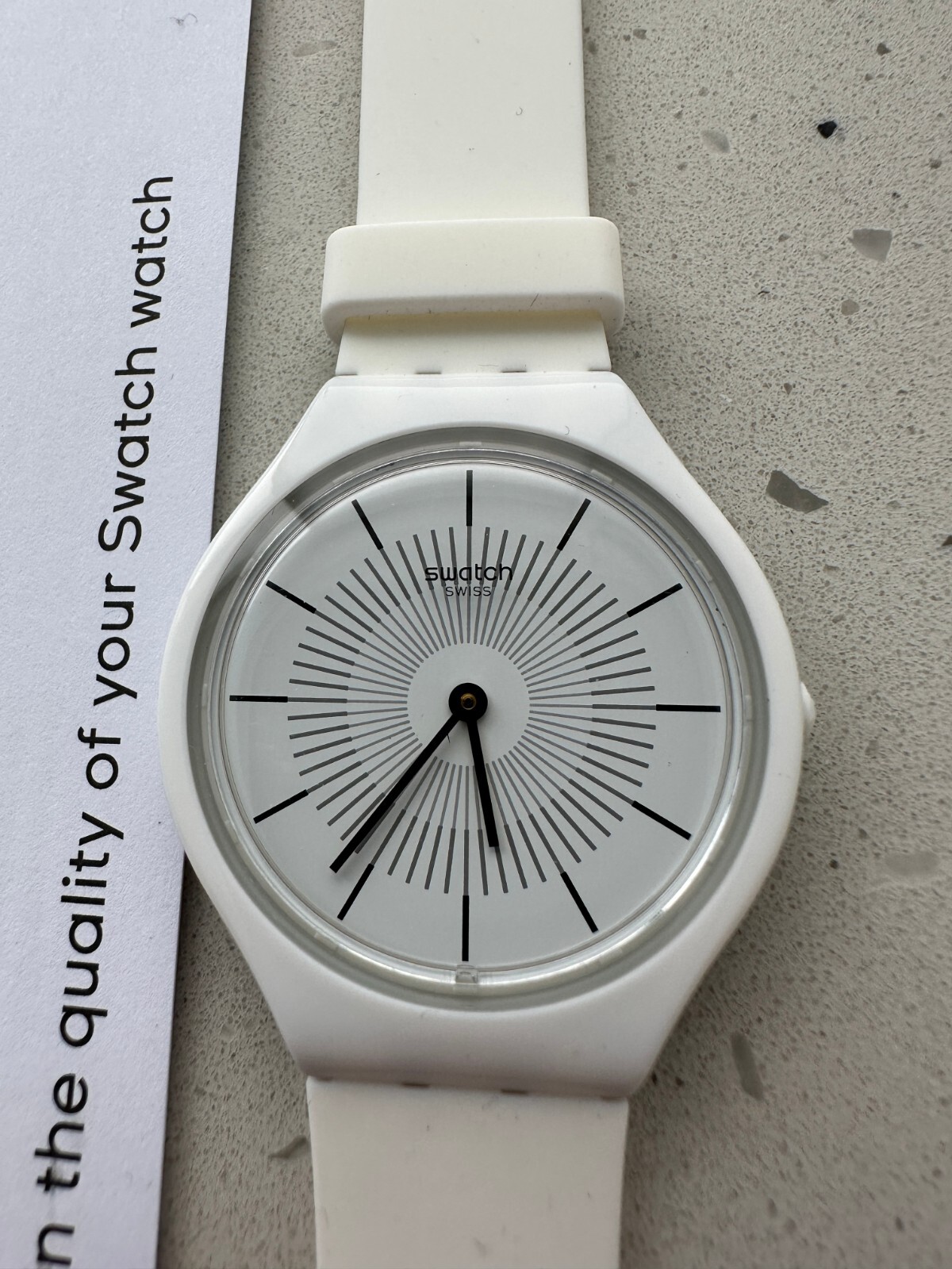 アナログ腕時計 SWATCH NEW SKINPURE Urethane Watch SVOW100 Swatch Watch SVOW100 SKINPURE Unisex Watch BNIB RRP $175 | eBay