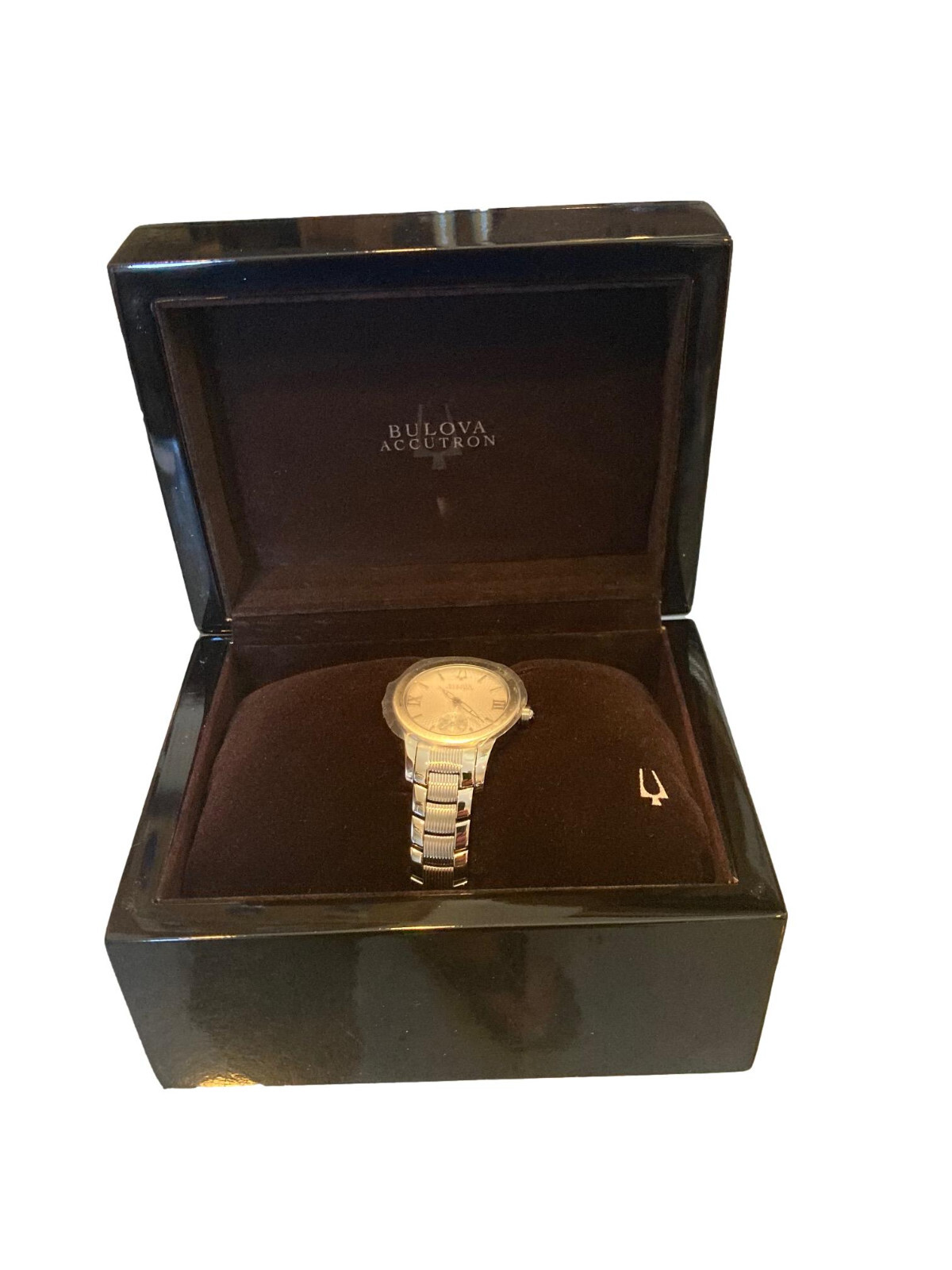 Pre-owned Bulova Accutron 63l111 Womens Stainless Steel Quartz Water Resistant Watch Bnib