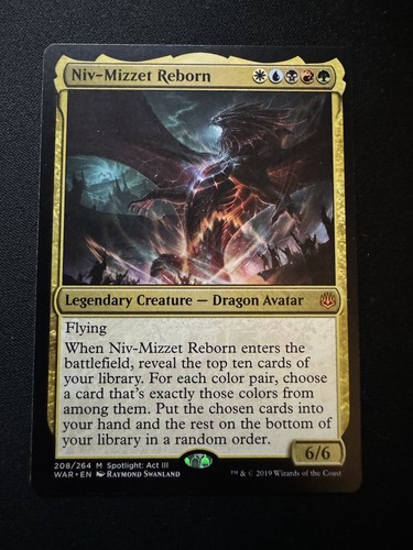 MTG 「sliv-mizzet,Hivemind」1枚 引退 まとめ Niv-Mizzet, the Firemind | Commander 2020 - Russian | Star