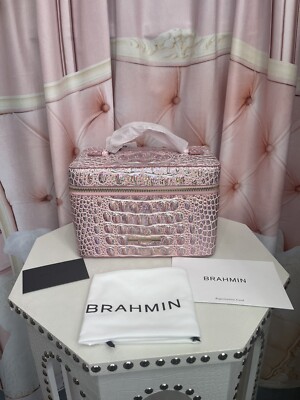 BRAHMIN CHARMAINE PIXIE DUST CASE/BAG SPECIAL EDITION SOLD OUT! BCA GORGEOUS NWT
