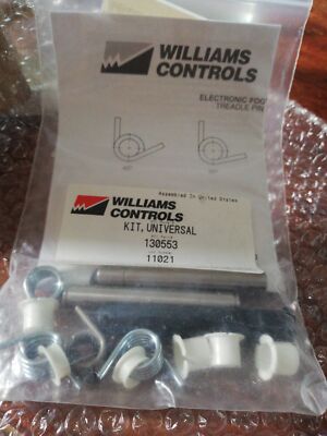 Williams Controls Universal Treadle Pin Replacement Kit