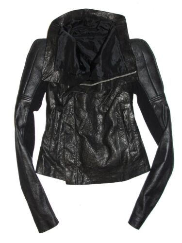 Rick Owens Olmar & Mirta dust silk & leather single button Rick Owens Olmar & Mirta dust silk & leather single button