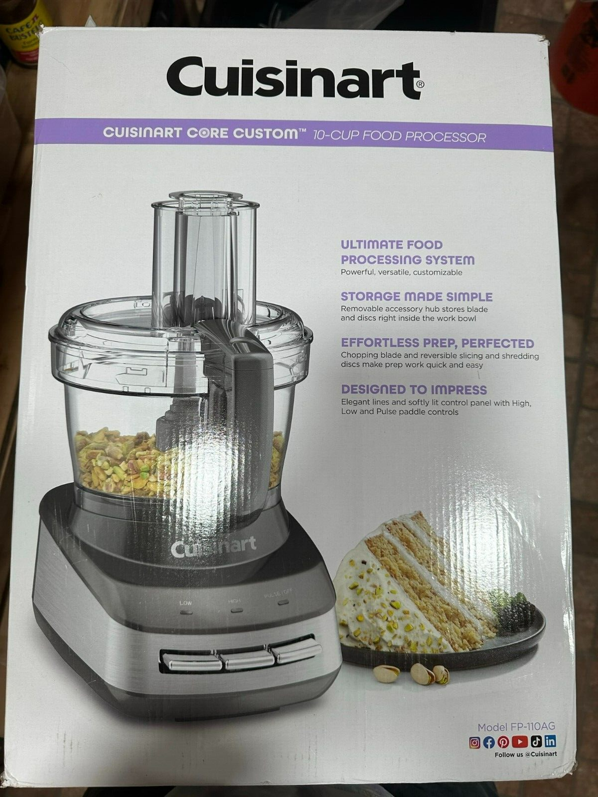 Cuisinart Core Custom 10-Cup Food Processor NEW!!!