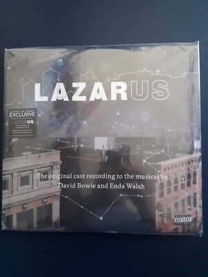 Lazarus Orig Cast Recording 2016 Barnes & Noble LtdEd 180G 3LP Colored Vinyl New