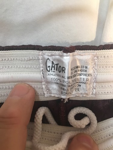 Mens Gator Gym Basketball Shorts Maroon  2XL Football Players Locker Find MSU