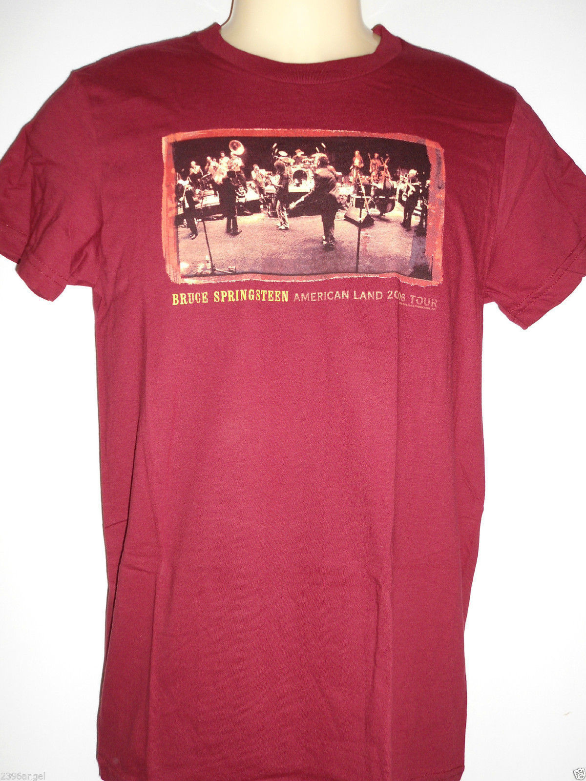 NEW - 25x WHOLESALE LOT BRUCE SPRINGSTEEN CONCERT BAND MUSIC T-SHIRT GIRLS LARGE