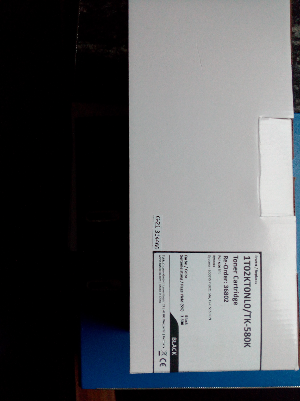 Toner für Kyocera ecosys P6021 cdn