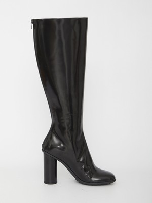 Pre-owned Bottega Veneta Atomic Boots In Black