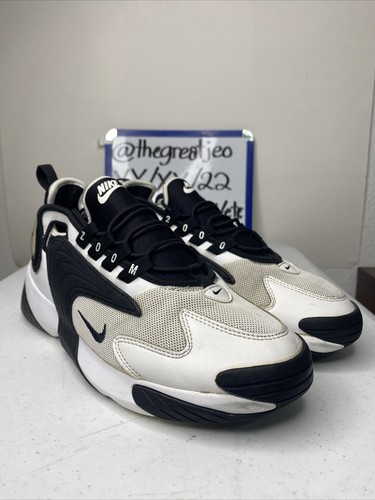 nike white and black zoom 2k trainers junior