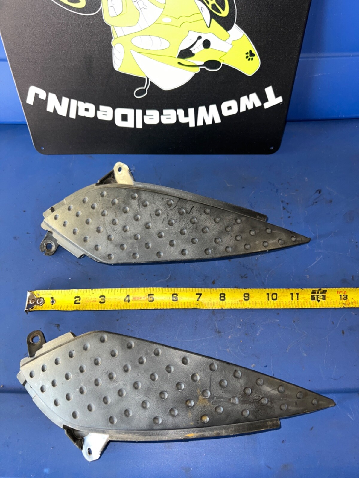 2005 2006 Kawasaki Ninja zx636 636 zx6r Tank Side Plastic Fairing