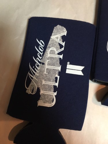 7 New  Genuine Michelob Ultra SLIM CAN Beer  Coozie Coolie Koozies