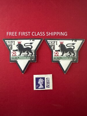 1993-1997 pair of premier league patch player size  Iron On Heat Press UK STOCK