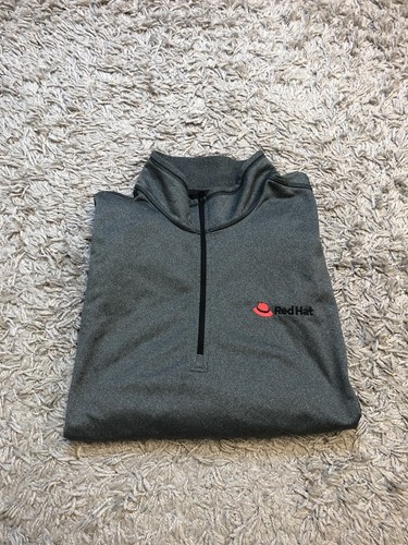RedHat The North Face Commercial Sales Half Zip Jacket Size 2XL Pullover Men's