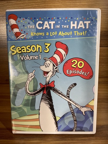 北米版　DVD　3枚入り　The CAT in the HAT Cat　アニメ 北米版DVD3枚入りThe CAT in the HAT Catアニメ