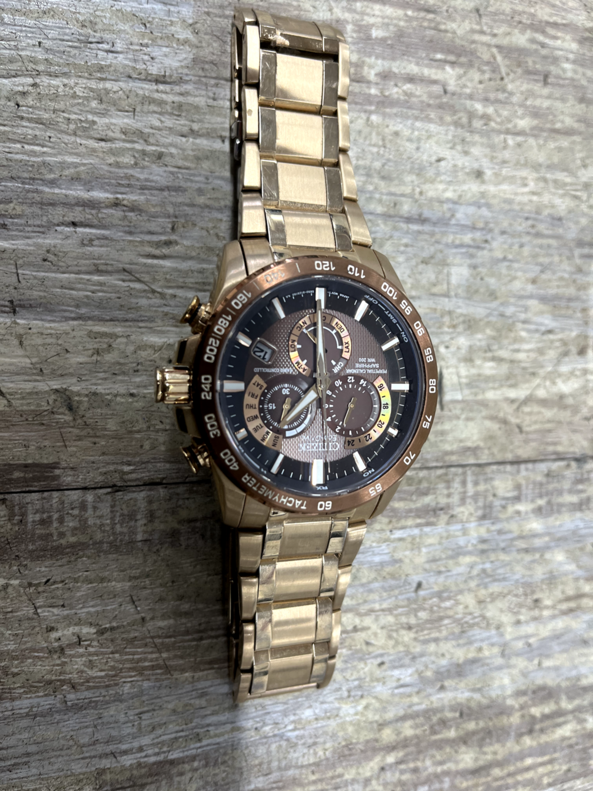 時計 CITIZEN ECO drive GN 4W S 12G CITIZEN(シチズン) / ソーラー腕時計/アナログ/ブラック