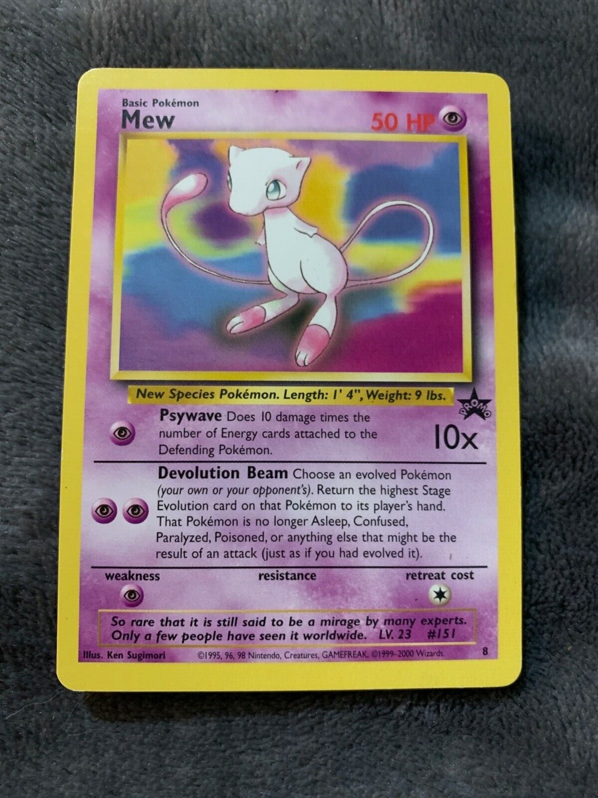 Pokemon Card Mew Promo | eBay
