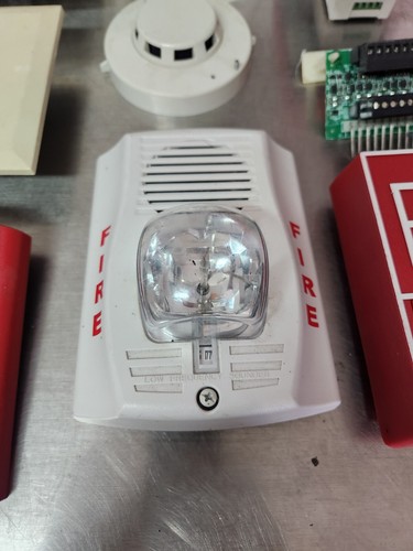 A Box of Fire Alarm Parts , Simplex, System Sensor, Fire Lite, Vigilant, Mircom 