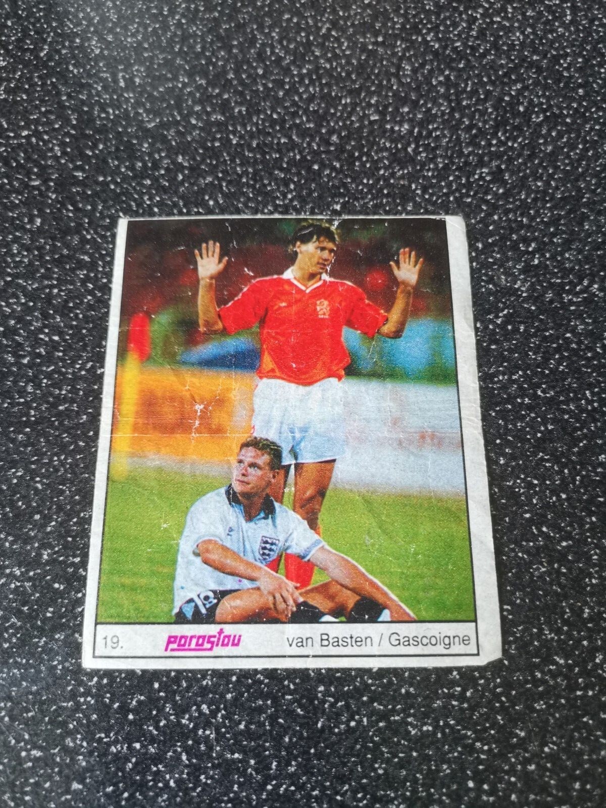 Marco Van Basten 19 Parastou Iran Bubble gum inserts Very
