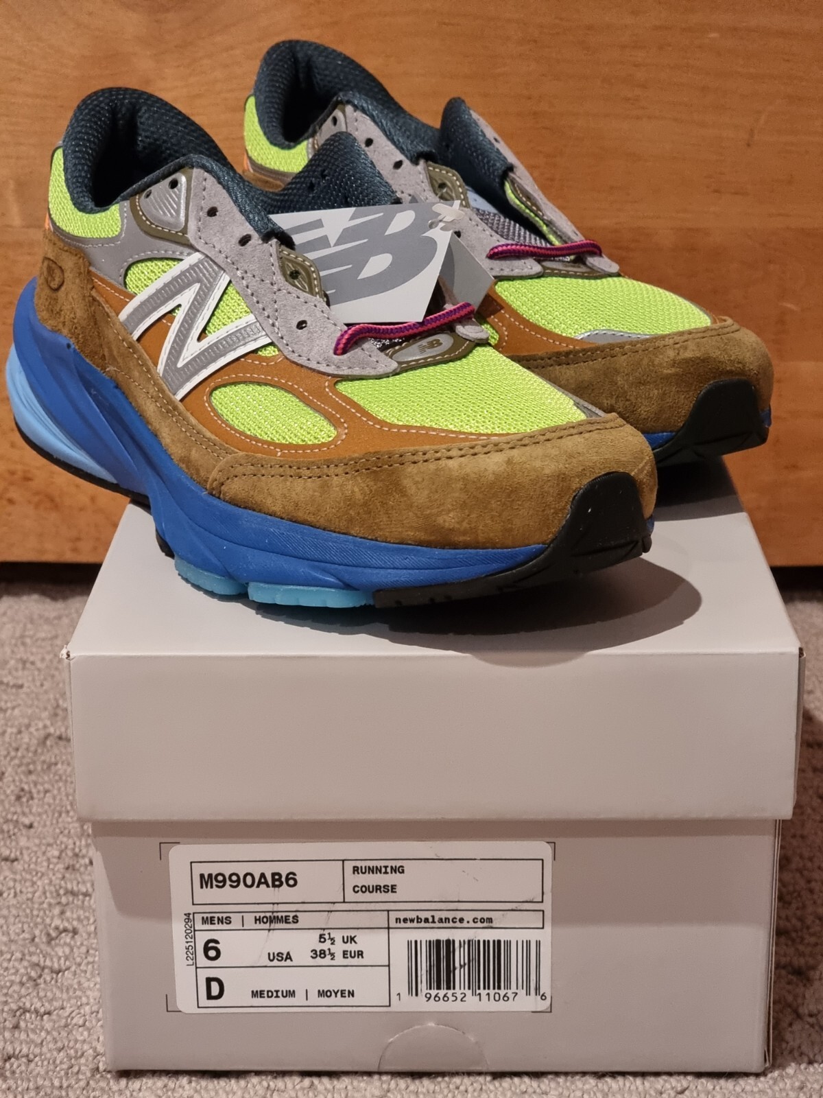 ホウオウ The Action Bronson x New Balance 990v6 Made in USA Untitled
