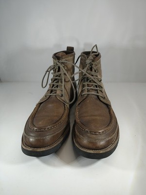 Paul Smith Red Ear Men's Brown Leather Lace Up Boots Made in Italy Size 9 UK