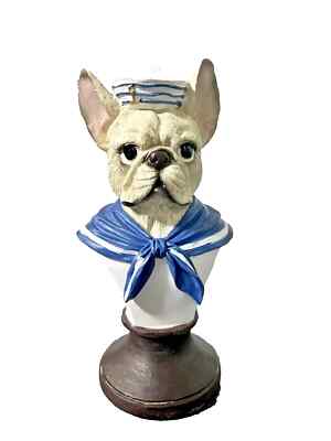french bulldog ornament Sailor BUST TK Maxx