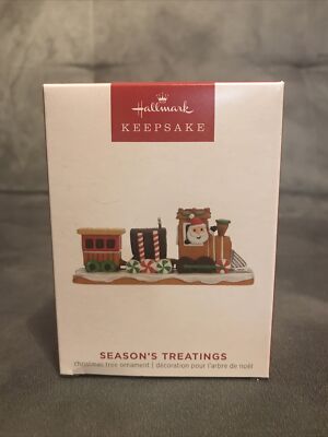 2023 Hallmark SEASON'S TREATINGS - 15th in Series  Gingerbread Railroad Train
