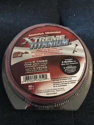 Professional Grade Xtreme Titanium 40 FT Gas Trimmer Line