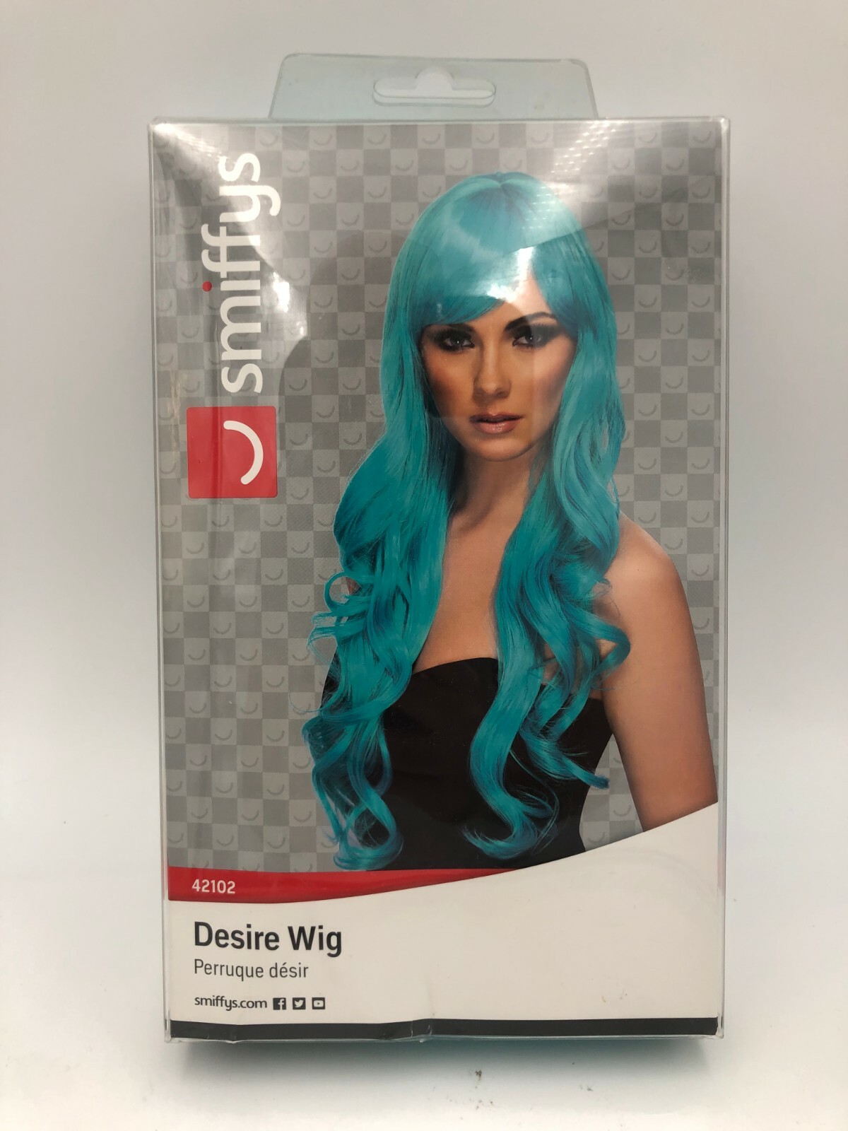 Desire Wig Adult Aqua Desire Wig Adult Aqua