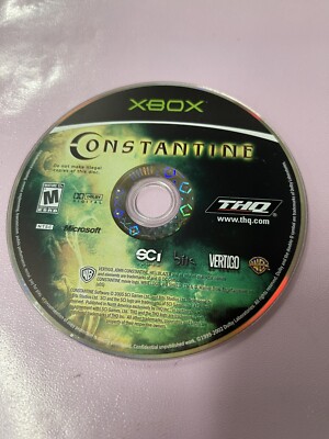 Constantine Original Xbox Disc Only(TESTED)