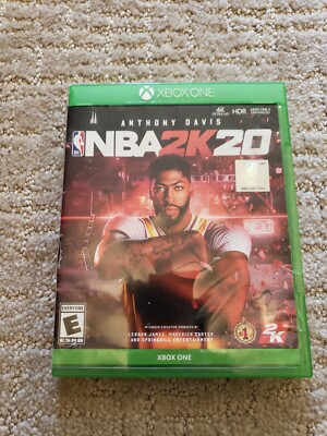 MICROSOFT XBOX ONE GAME NBA2K20 BASKETBALL TESTED ADULT OWNED 
