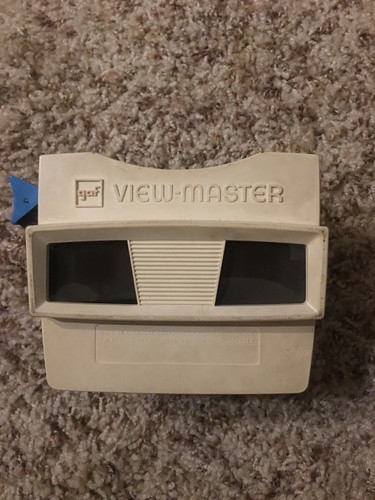 Vintage GAF Viewmaster With 3 Films (7 Total Reels)