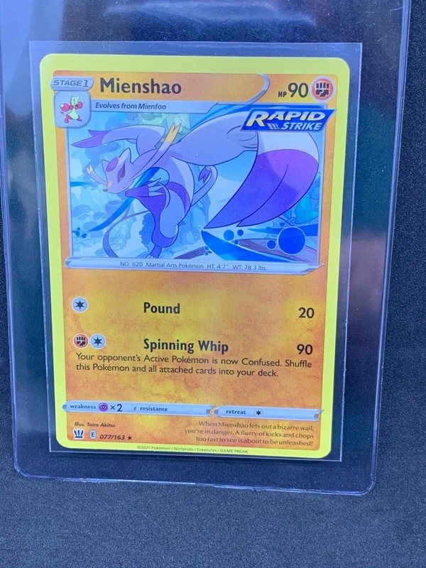 Mienshao Pokemon Cards Find Pokemon Card Pictures With Our Database 
