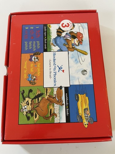 Hooked on Phonics Level 3 Book Set Learn to Read Books, Like New