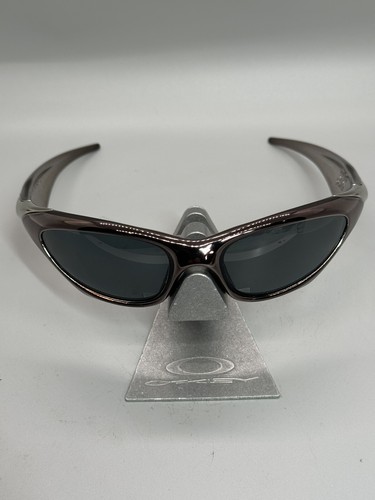 Brand New Oakley Scar Black Chrome W/ Black Iridium Lenses Brand New Oakley Scar Black Chrome W/ Black Iridium Lenses