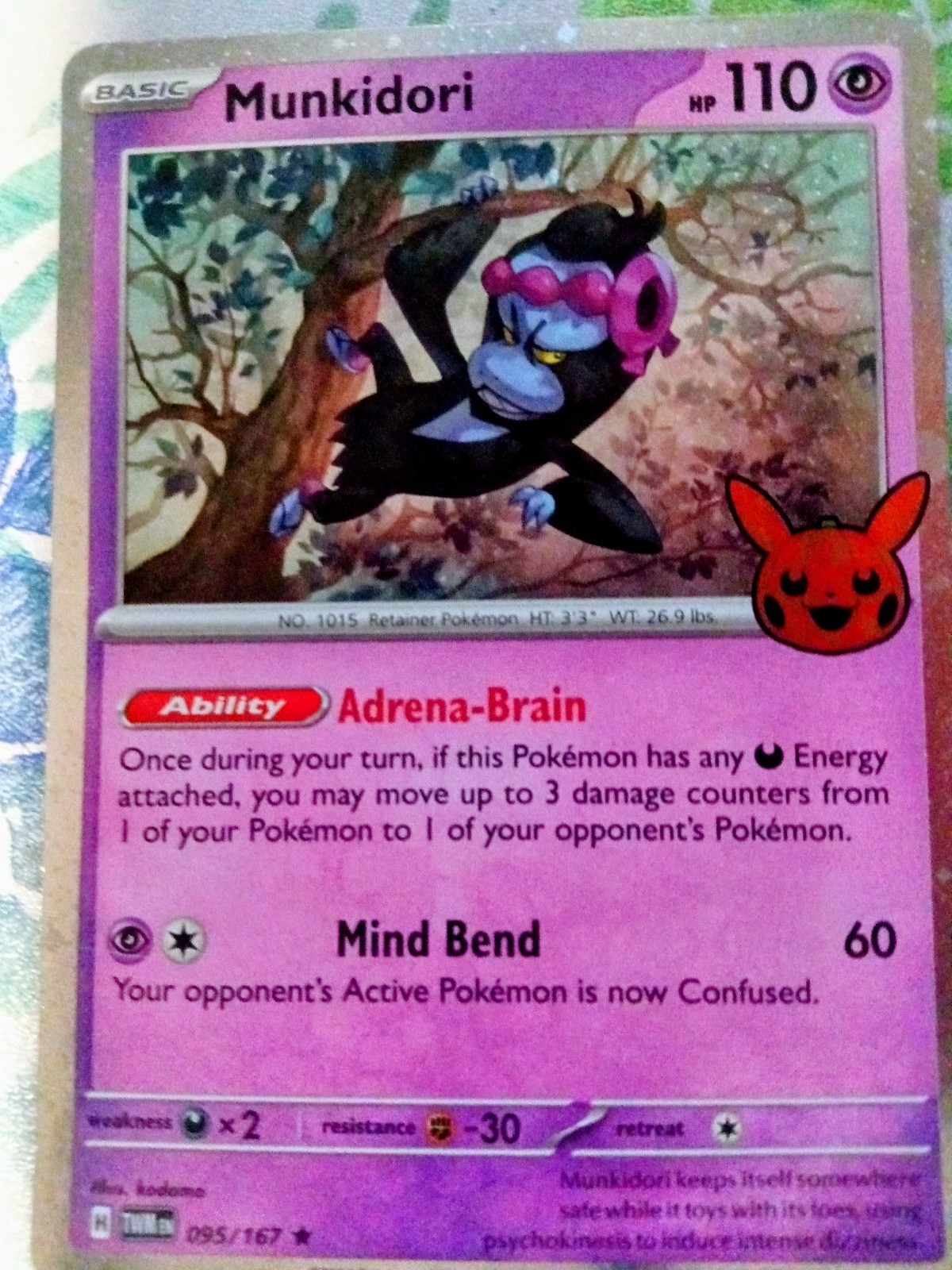 Pokmon TCG Pokmon Munkidori Munkidori Holo